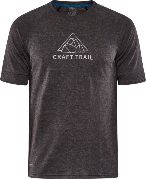 Craft - Pro Trail Wool S/S Tee - Merinoshirt Gr M grau