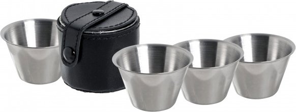 Origin Outdoors - Becherset 4 in 1 Gr je 30 ml grau