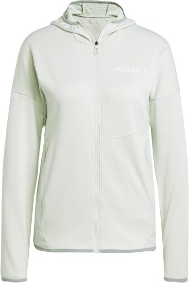 adidas Terrex - Women's Xploric Light Fleece Hooded Jacket - Fleecejacke Gr XS weiß