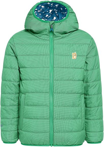 Thumbnail - Namuk - Kid's Glow Reversible Primaloft Jacket - Kunstfaserjacke Gr 152/158 türkis/grün