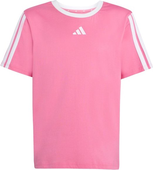adidas - Girl's 3-Stripes Essentials T-Shirt - T-Shirt Gr 170 rosa