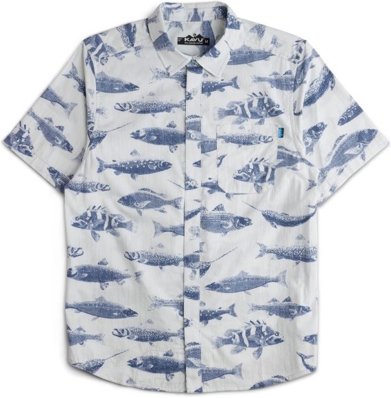 KAVU - Topspot - Hemd Gr S grau