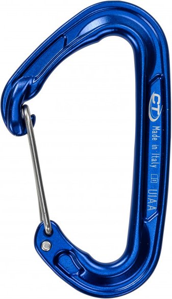 Climbing Technology - Fly-Weight Evo - Schnappkarabiner Gr Single blau
