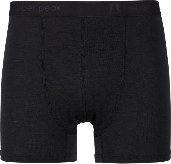 Heber Peak - MerinoMix165 PineconeHe. Boxer - Merinounterwäsche Gr 3XL schwarz