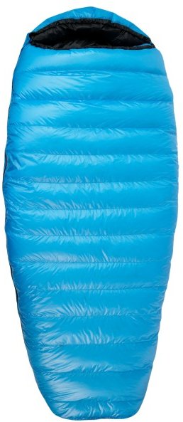 Western Mountaineering - Cloudlite - Daunenschlafsack Gr 165 cm skyblue /schwarz