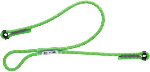 SIMOND - Lanyard Double - Standplatzschlinge Gr 75 cm weiß/grün
