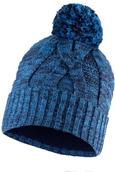 Buff - Kid's Knitted & Fleece Band Hat - Mütze Gr One Size blau