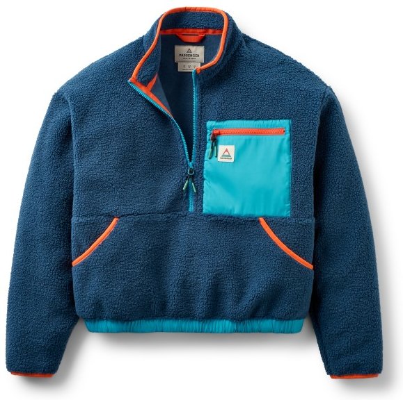 Passenger - Women's Ravi Recycled Fleece - Fleecejacke Gr XXL blau