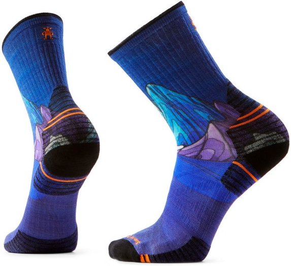 Smartwool - Hike Targeted Cushion Mountain Myth Crew - Wandersocken Gr 38-41 blau