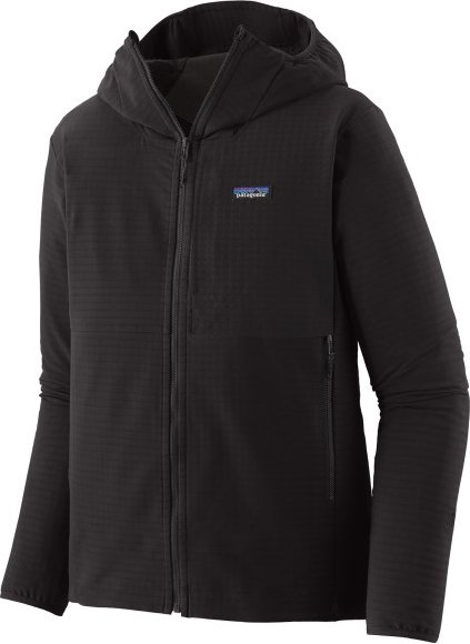 Thumbnail - Patagonia - R1 Techface Hoody - Softshelljacke Gr S schwarz