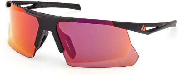 adidas eyewear - Dunamis BI Mirror S3 - Laufbrille schwarz/rot