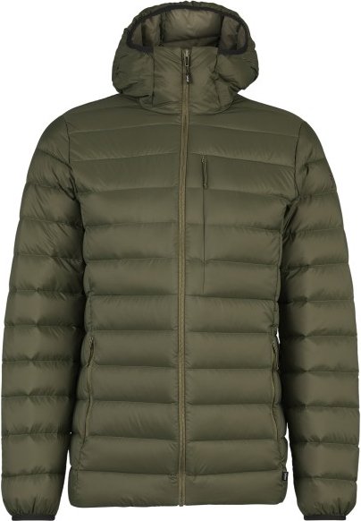 Stoic - PerformanceDown SalmiSt. Jacket with Hood - Daunenjacke Gr S oliv