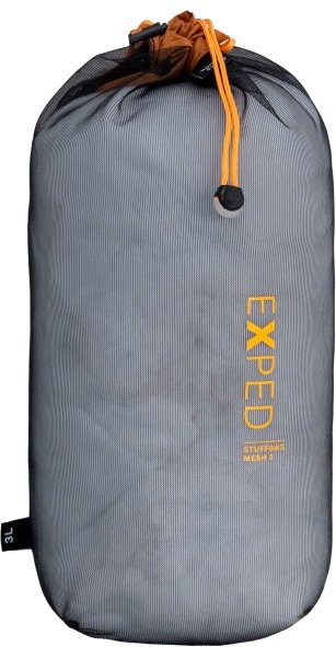 Exped - Stuffbag Mesh - Packsack Gr 3 l - 30 x 10 x 10 cm grau