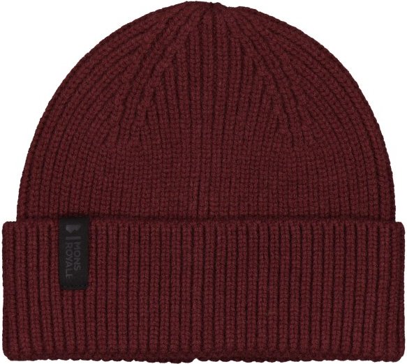 Thumbnail - Mons Royale - Fjord 100% Merino Beanie - Mütze Gr One Size rot