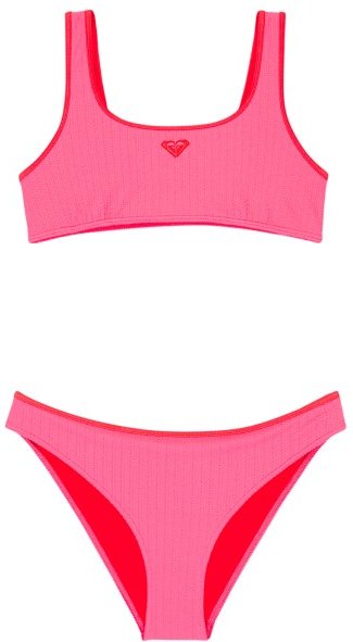 Roxy - Kid's Aruba Bralette Set - Bikini Gr 8 Years rosa