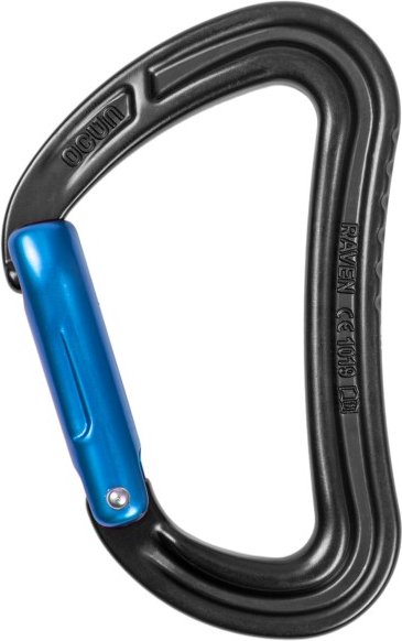 Ocun - Raven Straight - Schnappkarabiner grau