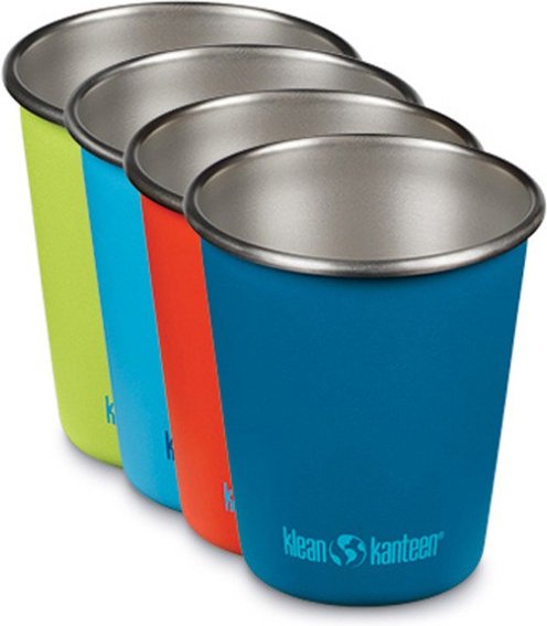 Klean Kanteen - Pint Cup-4 Pack - Becher Gr 296 ml blau