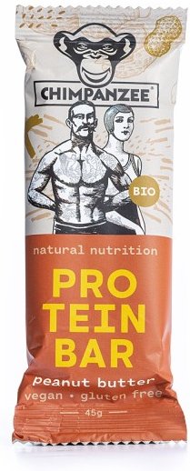 Chimpanzee - Organic Protein Bar Peanut Butter - Recoveryriegel Gr 45 g