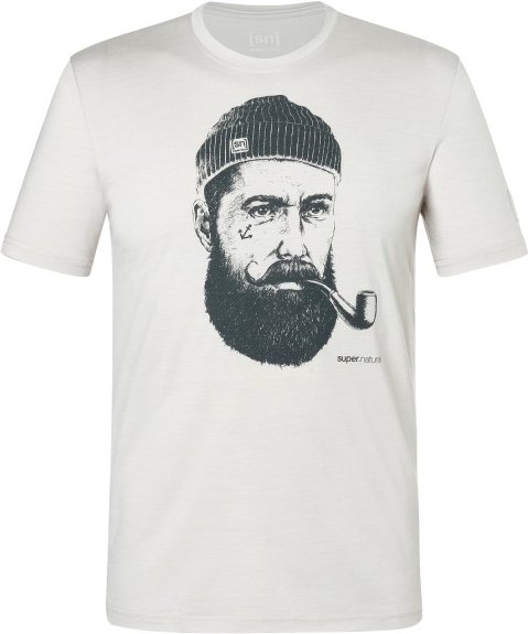 Thumbnail - super.natural - Sailor Bio Jersey Tee - Merinoshirt Gr M weiß