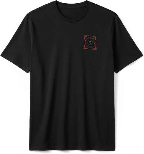 Hurley - Tee S/S Printing Press Savage - T-Shirt Gr XXL schwarz