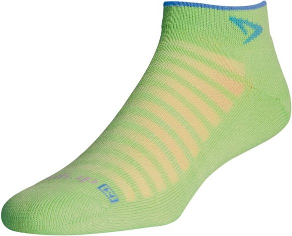 Drymax - Running Lite-Mesh Mini Crew - Laufsocken Gr M grün