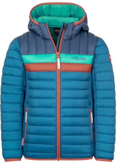 Trollkids - Kid's Eikefjord Jacket - Kunstfaserjacke Gr 110 blau