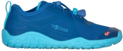Trollkids - Kid's Skanden Barefoot Hiker - Barfußschuhe Gr 30 blau