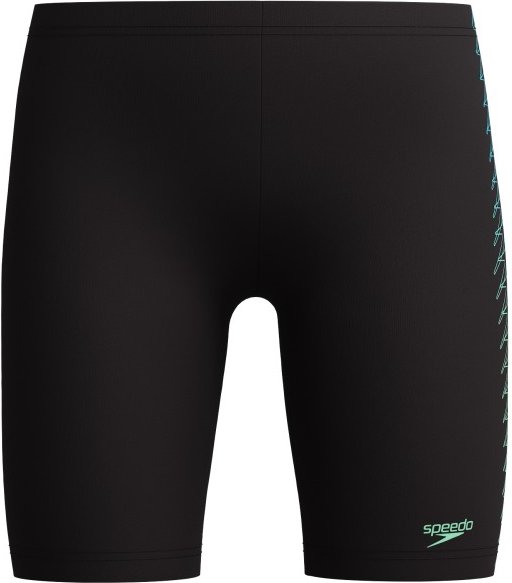 Thumbnail - Speedo - Kid's Plastisol Placement Jammer - Badehose Gr 152 schwarz