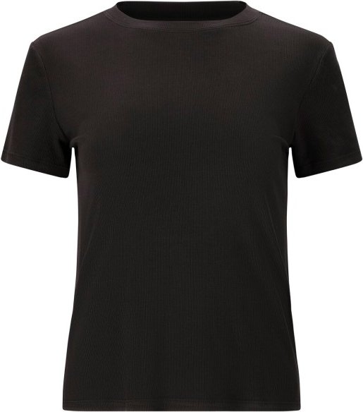 ATHLECIA - Women's Tinashe Rib S/S Tee - T-Shirt Gr 34 schwarz