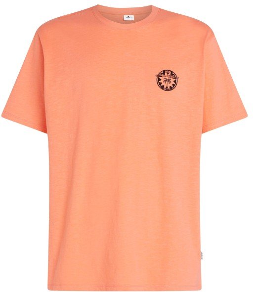 O'Neill - Slub Back Print T-Shirt - T-Shirt Gr XL rot