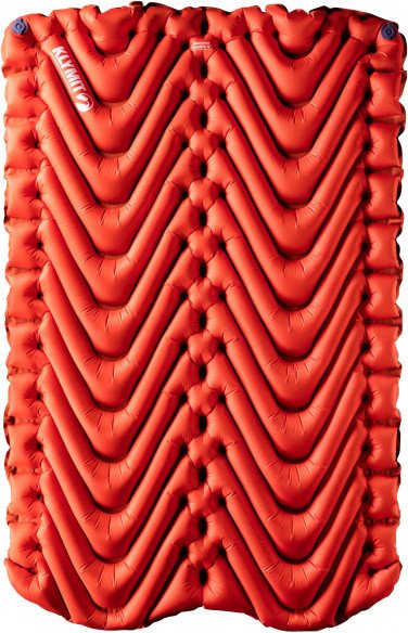 Thumbnail - Klymit - Insulated Double V - Isomatte Gr Double - 188 x 119 cm rot