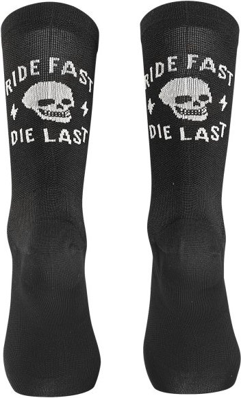 Northwave - Ride Fast Die Last - Radsocken Gr 36-39 schwarz