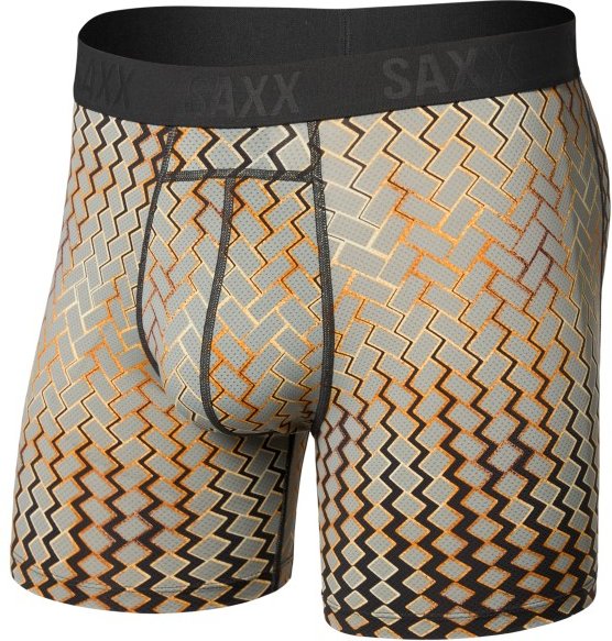 Saxx - Smooth Flex Light Compression Boxer Brief - Kunstfaserunterwäsche Gr M beige