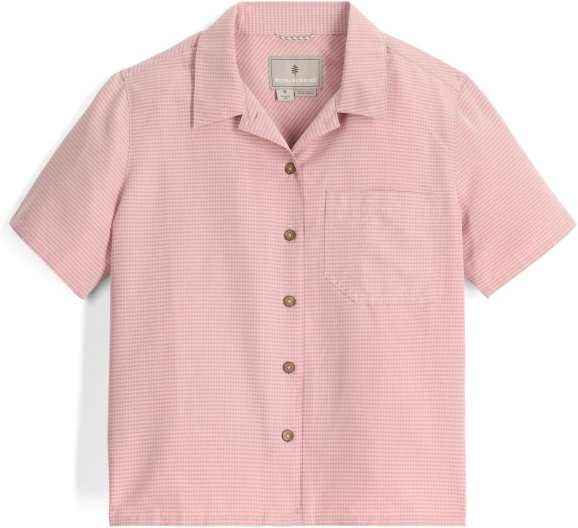 Royal Robbins - Women's Desert Pucker S/S - Bluse Gr XL rosa