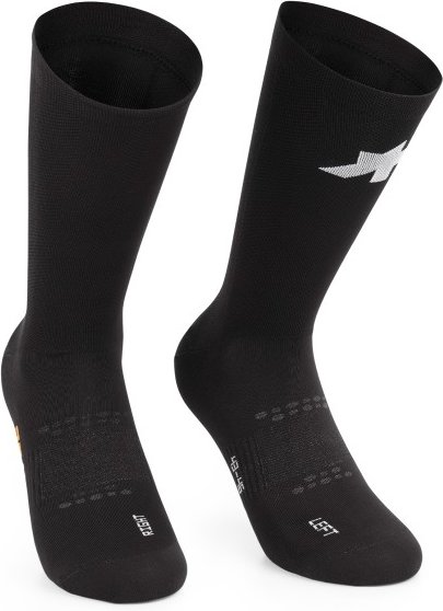 ASSOS - RS Socks S11 - Radsocken Gr 39-42 schwarz