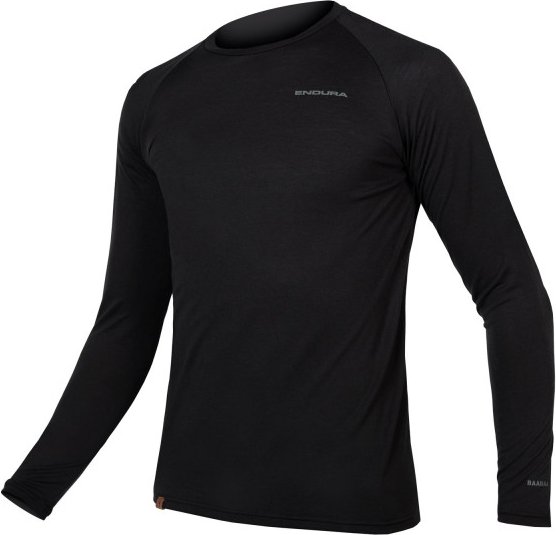 Endura - Baabaa Blend Langarm Baselayer - Funktionsshirt Gr S schwarz