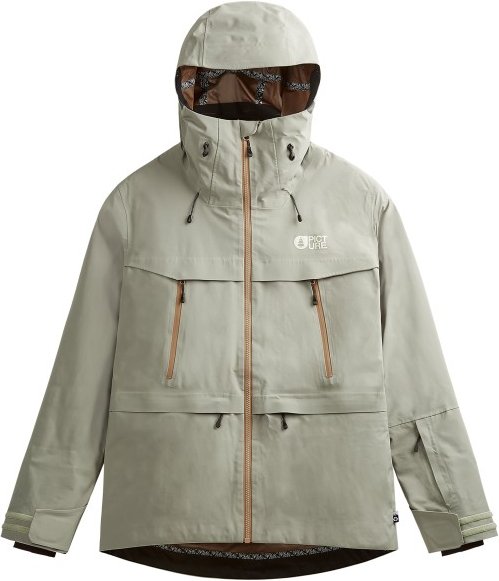 Thumbnail - Picture - Women's Allea 3L Xpore Jacket - Skijacke Gr XS oliv/grau