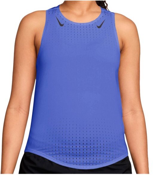 Nike - Women's AeroSwift Dri-FIT ADV Running Singlet - Laufshirt Gr S blau