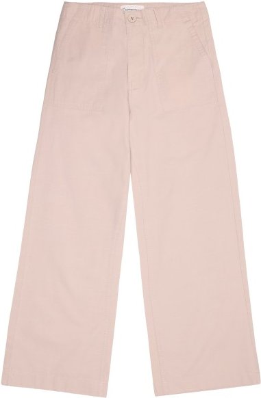 Thumbnail - KnowledgeCotton Apparel - Women's Posey Wide Slub Yarn - Freizeithose Gr 36 rosa