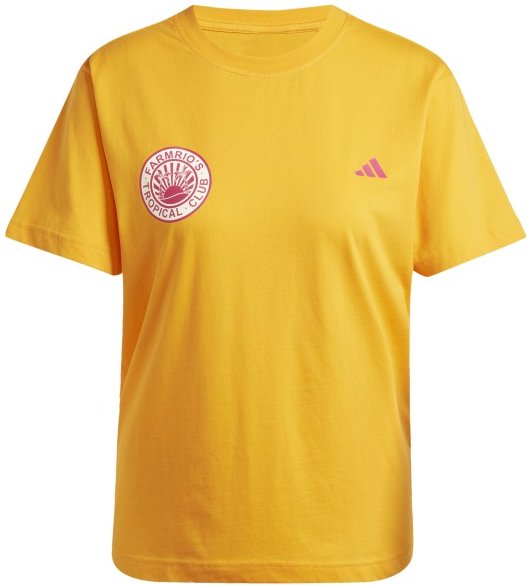 adidas - Women's Farm GFX Tee - T-Shirt Gr M gelb