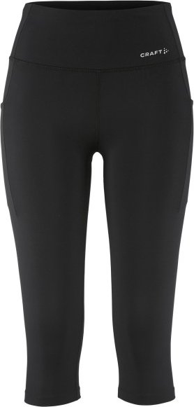 Craft - Women's Essence Capri 3 - Lauftights Gr L schwarz