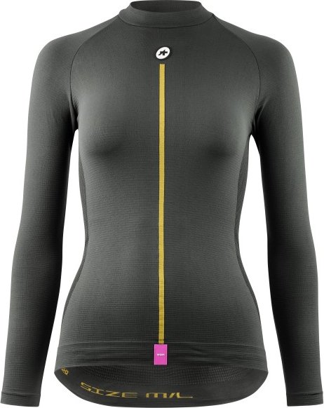 ASSOS - Women's Spring Fall L/S Skin Layer P1 - Radunterhemd Gr XL/XXL grau
