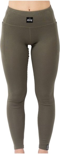 Eivy - Women's Pocket Wool Rib Tights - Merinounterwäsche Gr S braun
