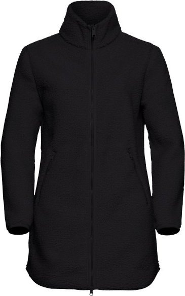 Jack Wolfskin - Women's High Curl Coat - Fleecejacke Gr XS schwarz