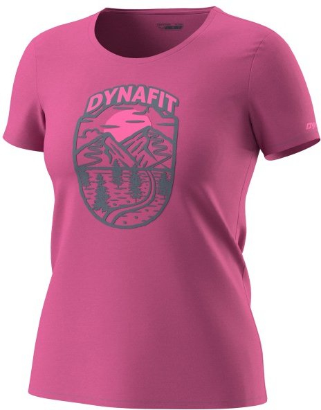 Thumbnail - Dynafit - Women's Graphic Cotton S/S Tee - T-Shirt Gr 40 lila/rosa