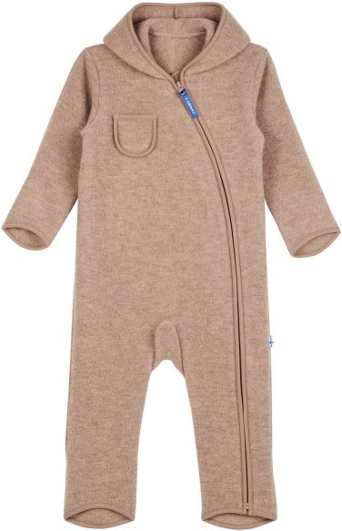 Finkid - Kid's Puku Wool - Overall Gr 80/90 braun