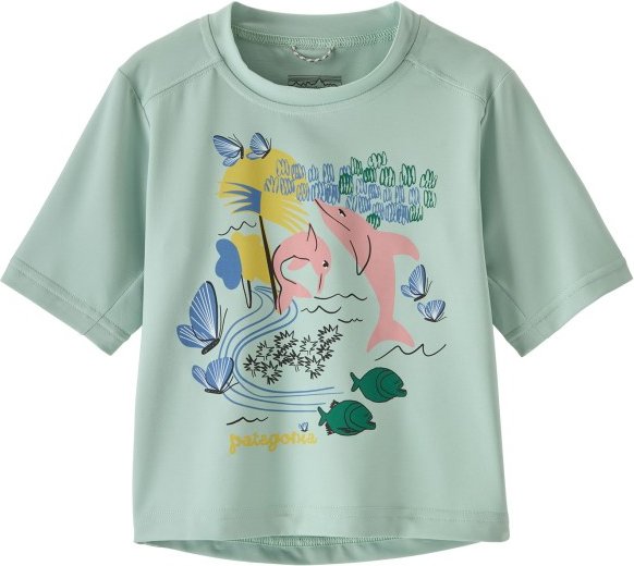 Patagonia - Baby's Capilene SW T-Shirt - Lycra Gr 3 Years türkis
