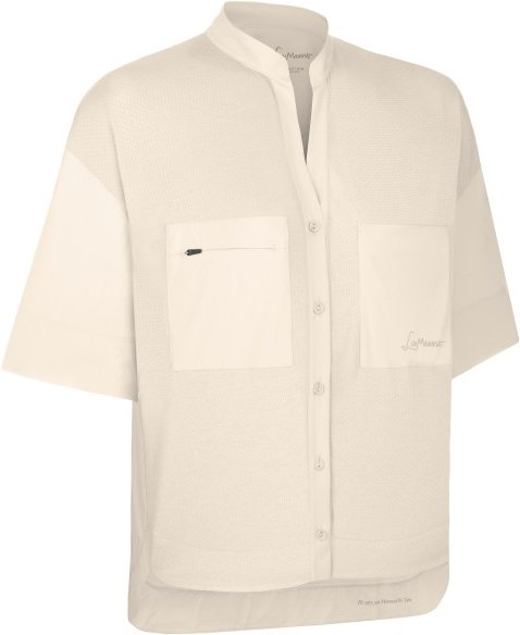 LaMunt - Women's Ulli Mountain Travel S/S Shirt - Bluse Gr 32 beige/weiß