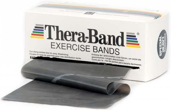 TheraBand - Übungsband - Fitnessband Gr spezial stark weiß/grau
