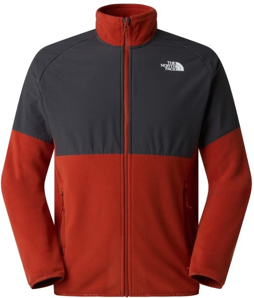 The North Face - Glacier Heavyweight Full Zip - Fleecejacke Gr XXL rot